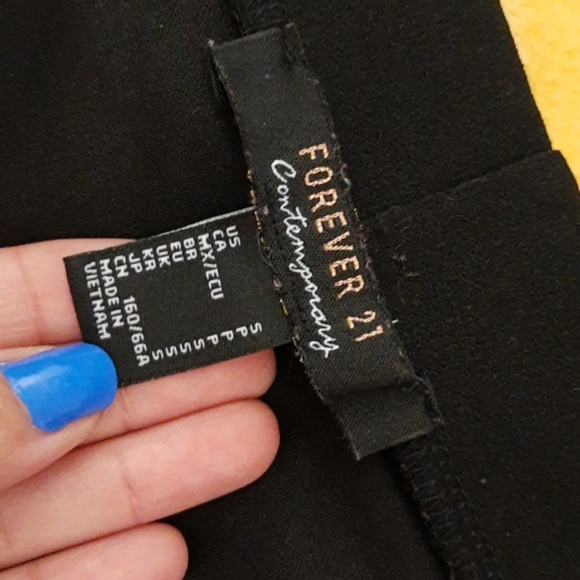 Black elegant pants wide leg - Picture 6 of 6